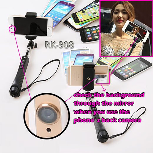 Multifunctional Snap-together Bluetooth Monopod Suit RK908