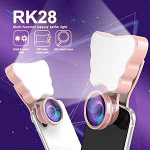 RK28美颜手机镜头补光灯