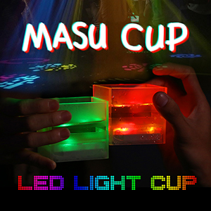 Evenning Show atmosphere Led light cup Masu cup