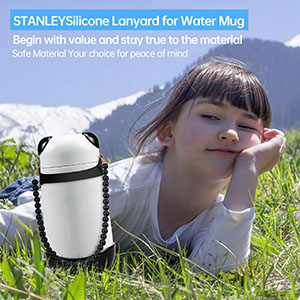 X12-STANLEY Silicone Mug Lanyard