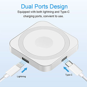 RK-C186 3-in-1 Wireless Charger